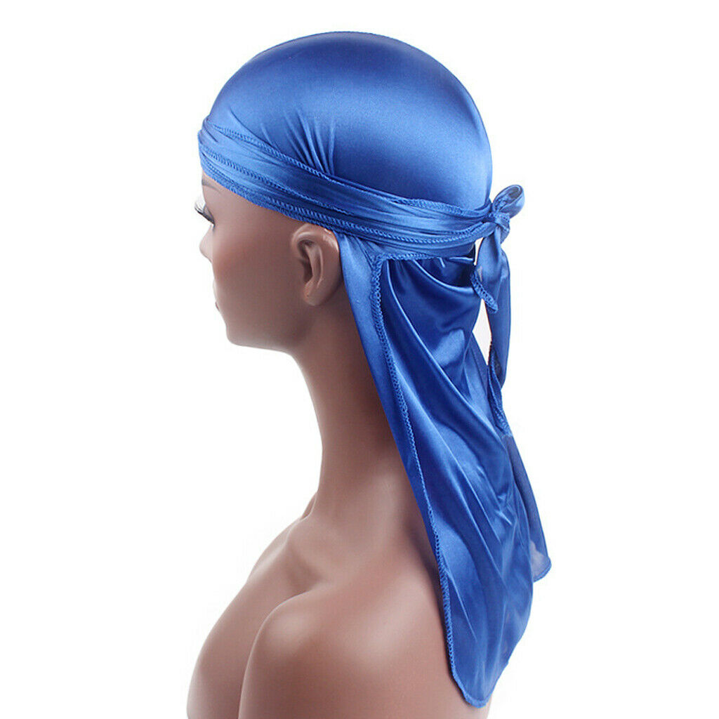 Durag Headwear Caps Hair Loss Scarf   Muslim Bandana Turban 6 Pieces