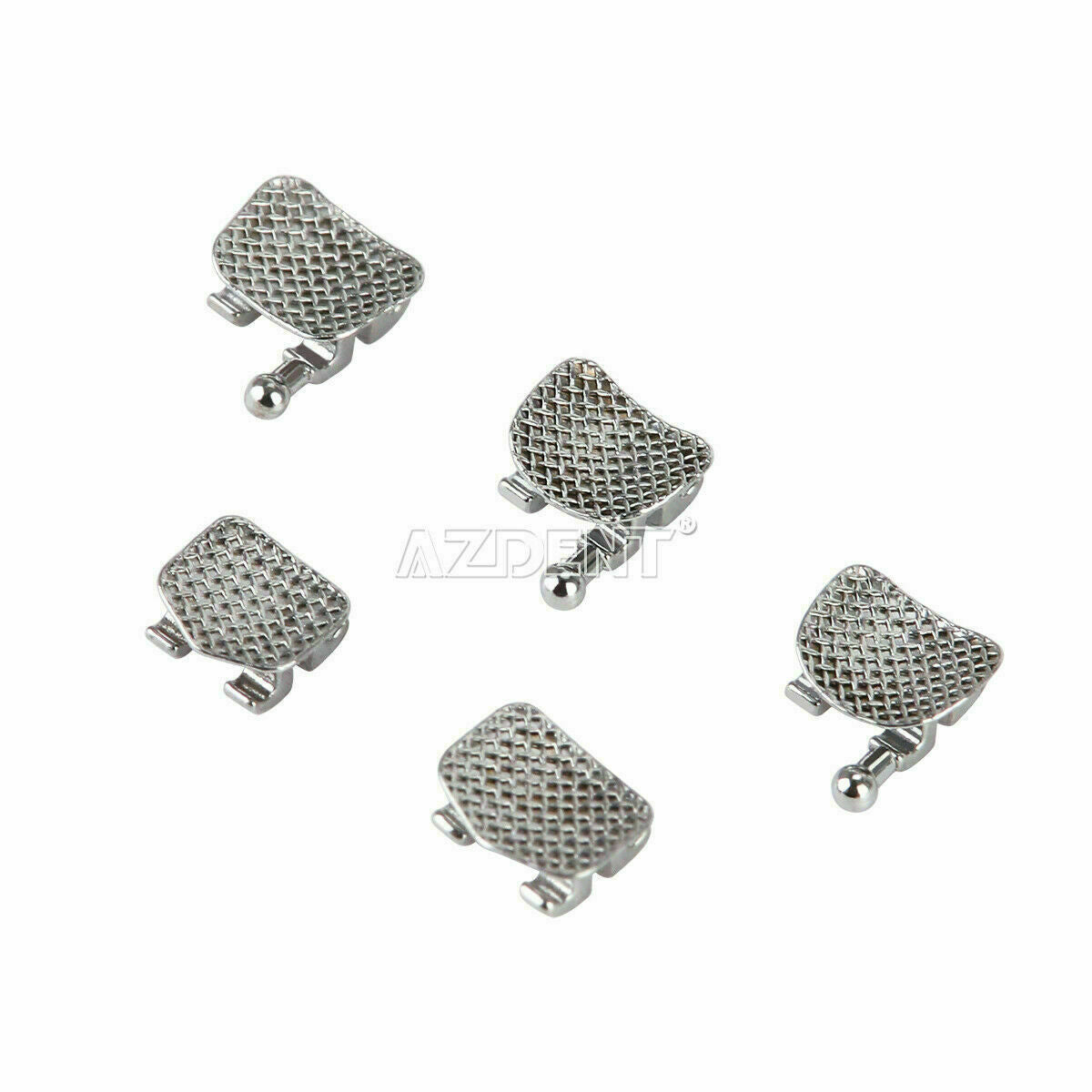10 Packs Dental Orthodontics Brackets Standard Edgewise Slot .018" w/3-4-5 Hooks
