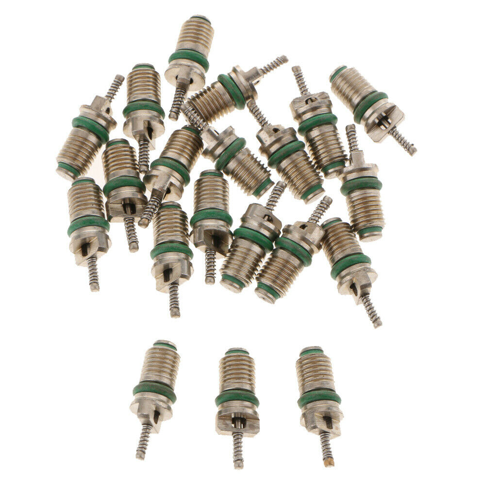 20 PCS High Pressure Auto Air Conditioner R134A Valve Core Quick Connector