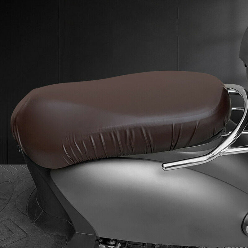 Motorcycle Scooter Seat Cover Cushion Leather All Seasons Protector Pad 71-78CM