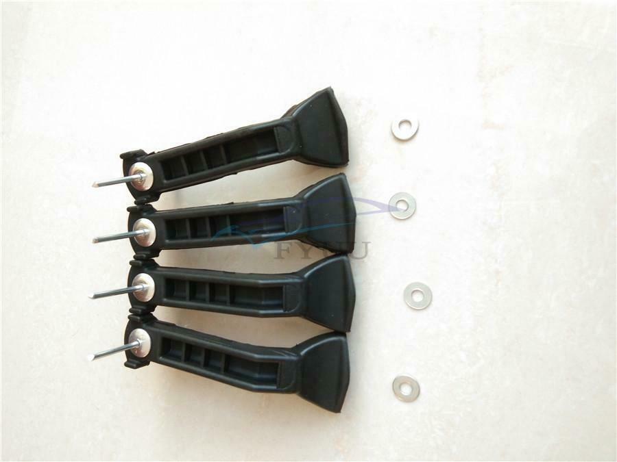 4Pcs Black Side Panel Latch Straps 517302448 For SKI DOO MXZ GSX GTX SUMMIT