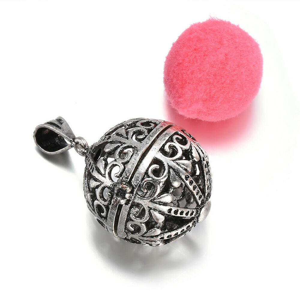 Fashion Locket Necklace Fragrance Essential Oil Aromatherapy Diffuser Pendant
