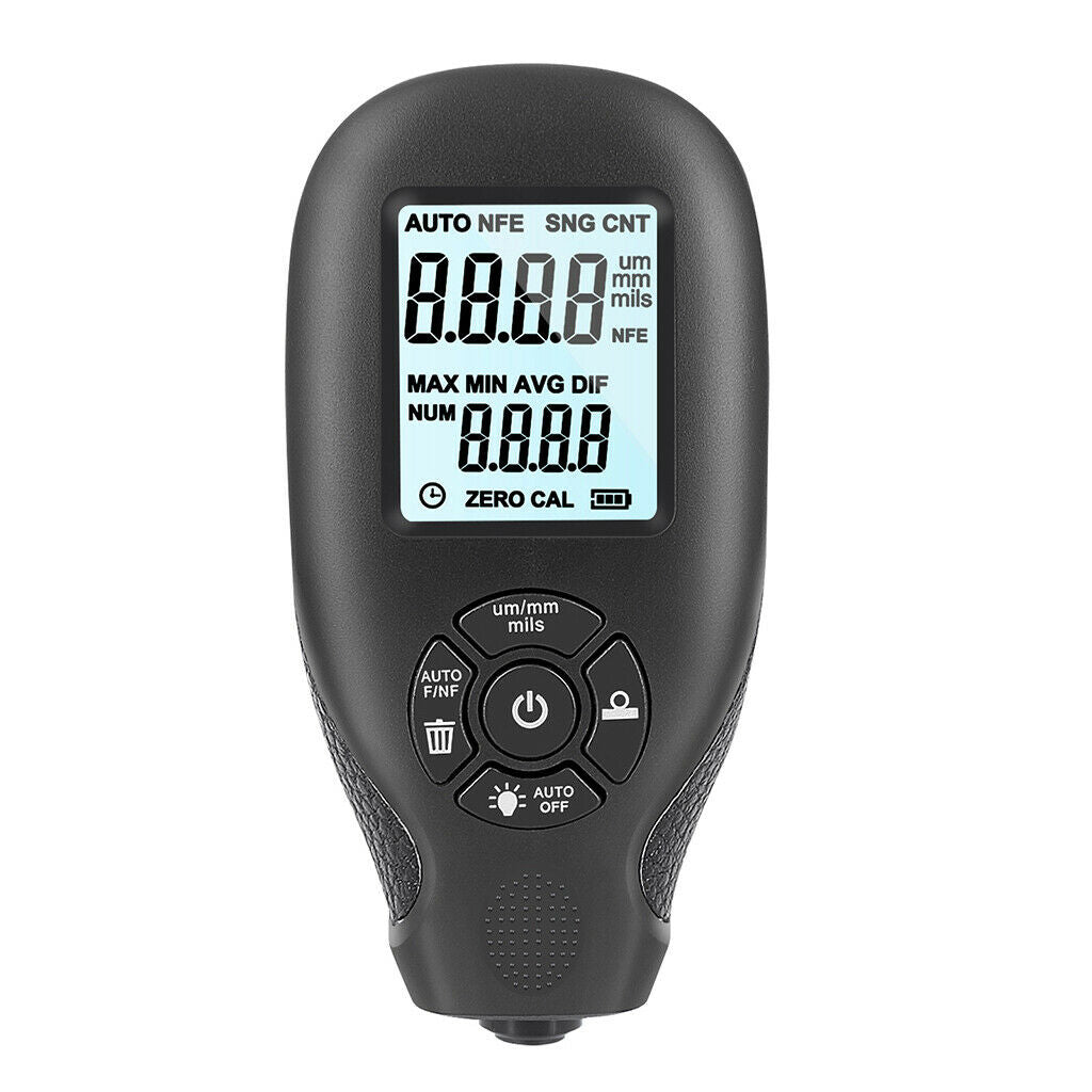 Mini Coating Thickness Gauge for Car Digital Paint Meter 0-2000UM High Precision