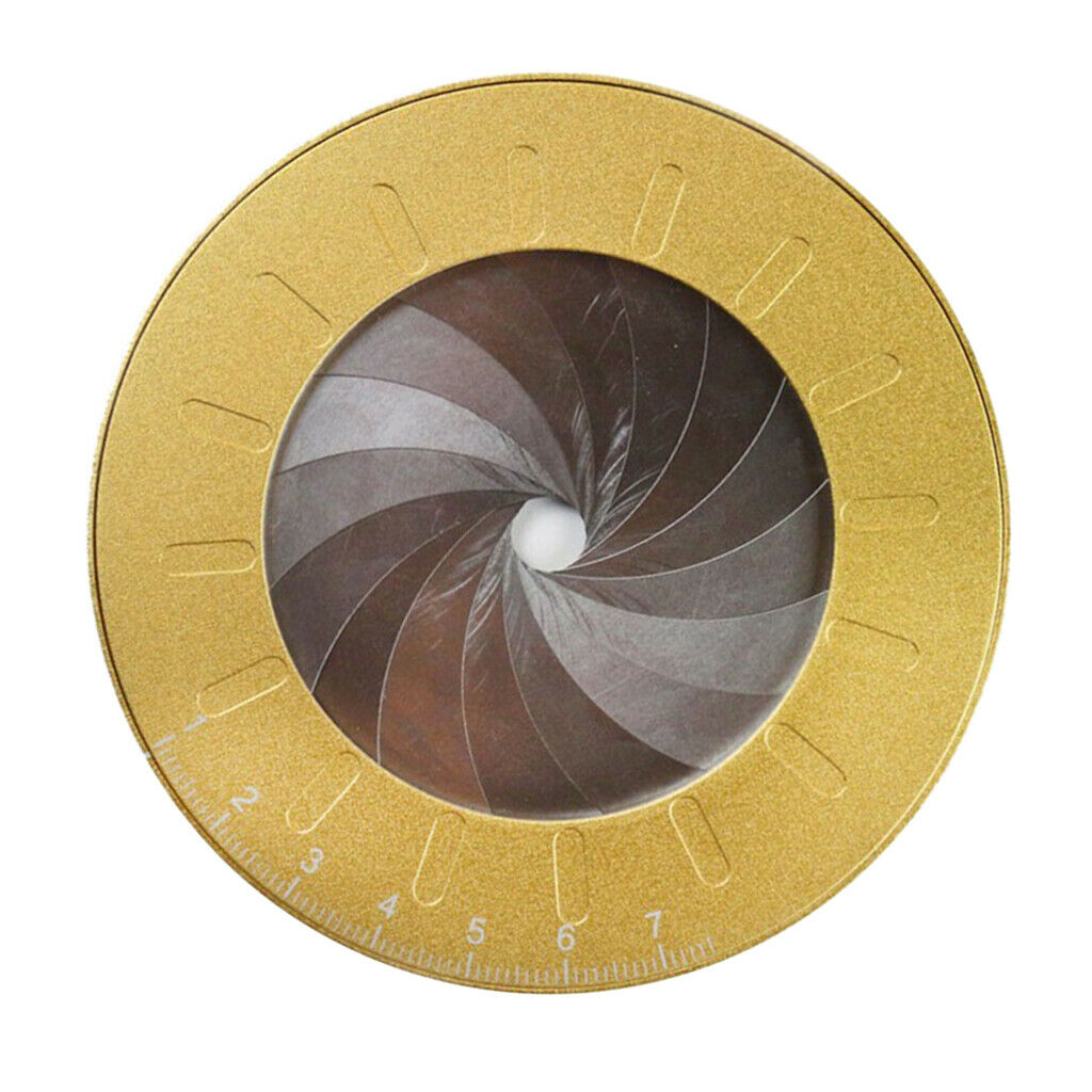 Aluminum Alloy Round Circle Pattern Ruler Draw Tool Measure