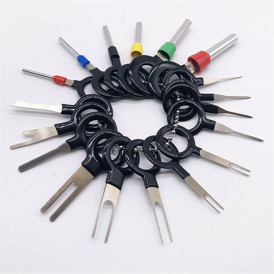 26 Pcs Stainless Steel Wire Terminal Removal Tool Single &Dual &Hollow Pole Pin