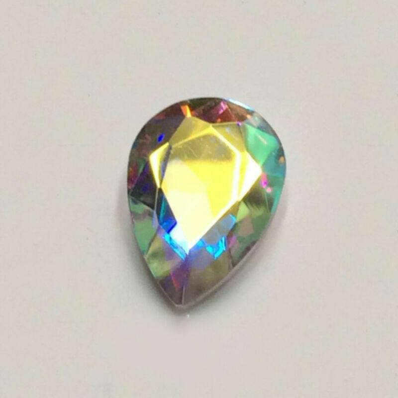 10X Colorful Glass Crystal Prisms Pendant Chandeliers Drop Jewelry DIY Making