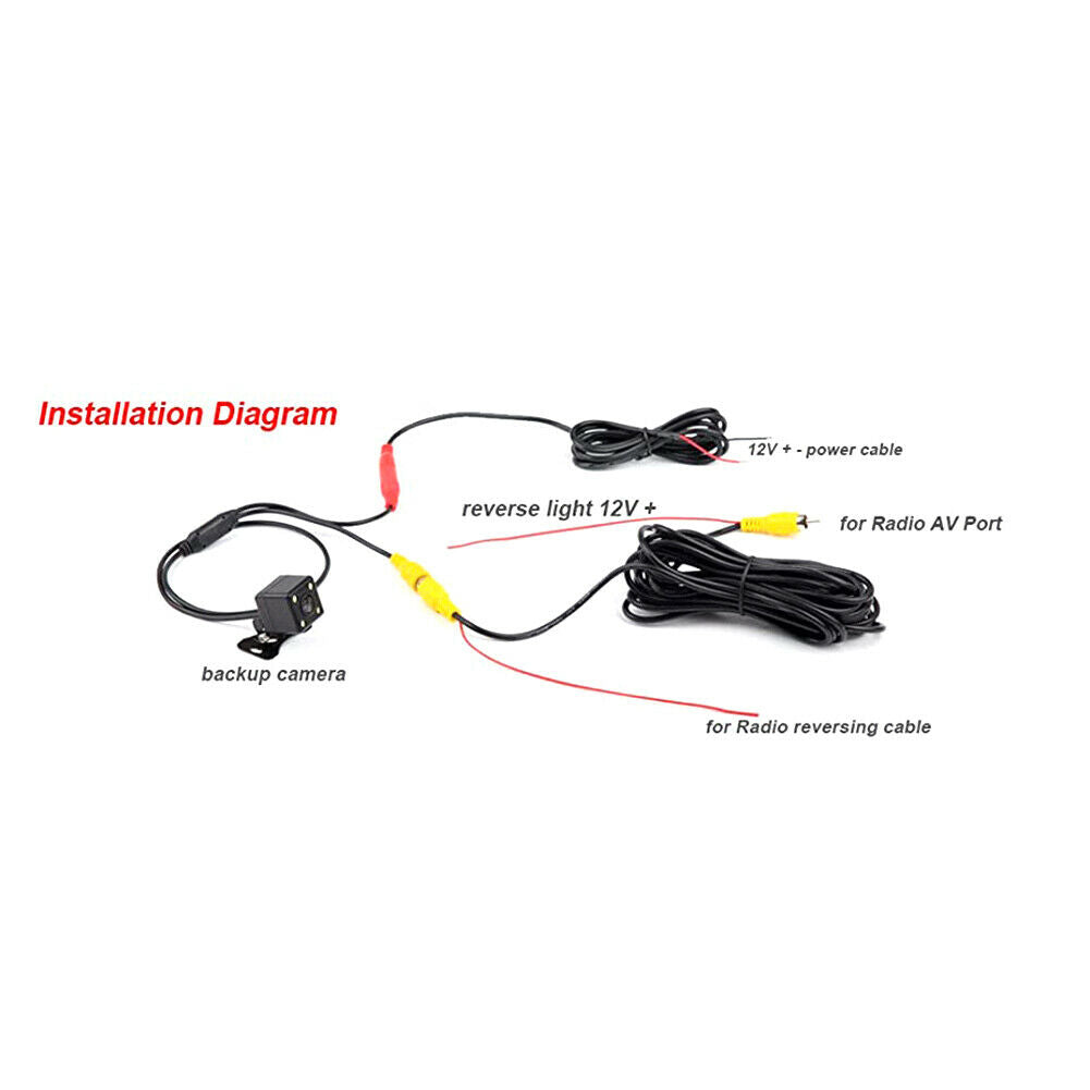 Trunk Handle Parking Reverse Backup Rear View Camera for Audi A6L Q7 A3 A4 @