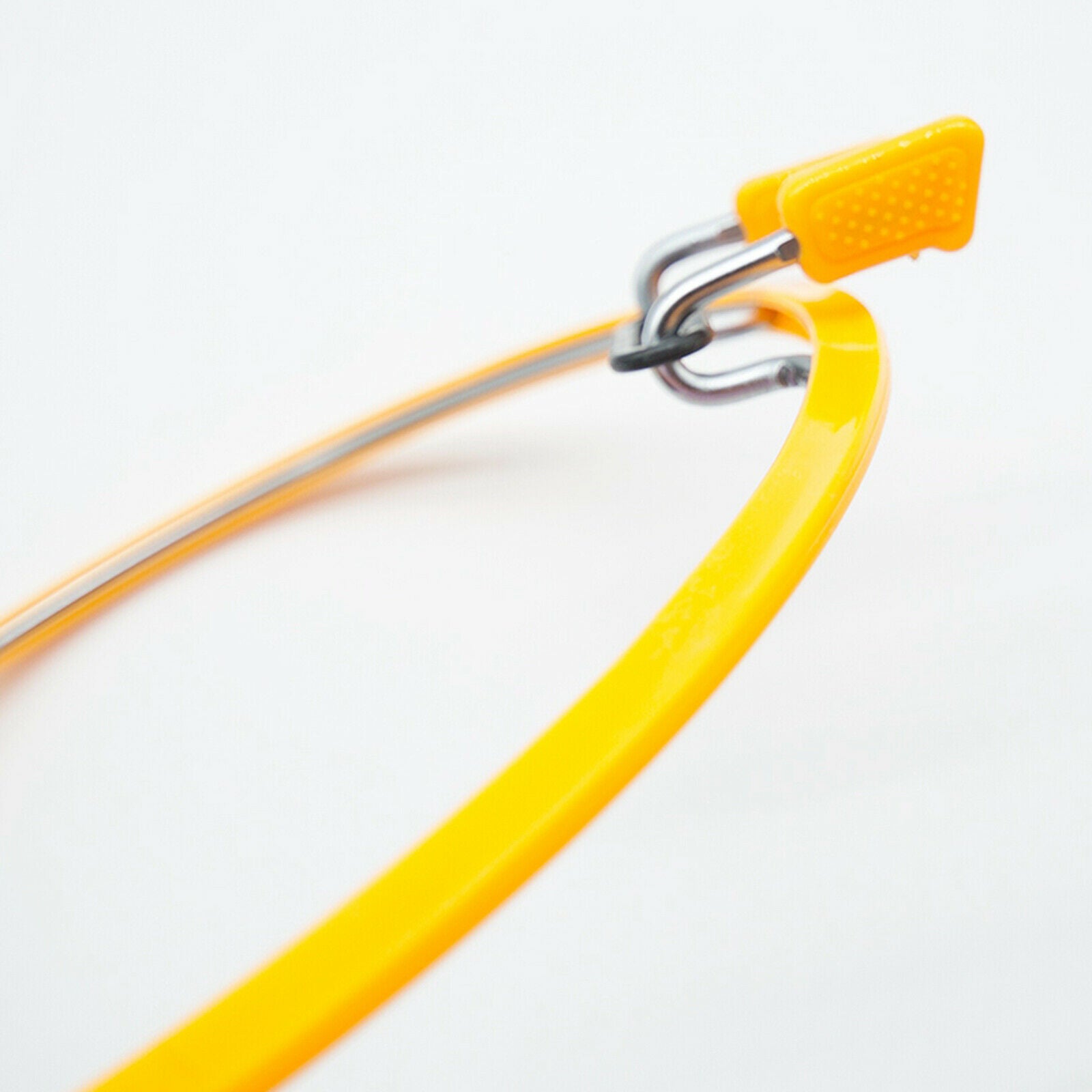 22cm Embroidery Hoop Circle Cross Stitch Sewing Frame DIY Hand Crafts Yellow