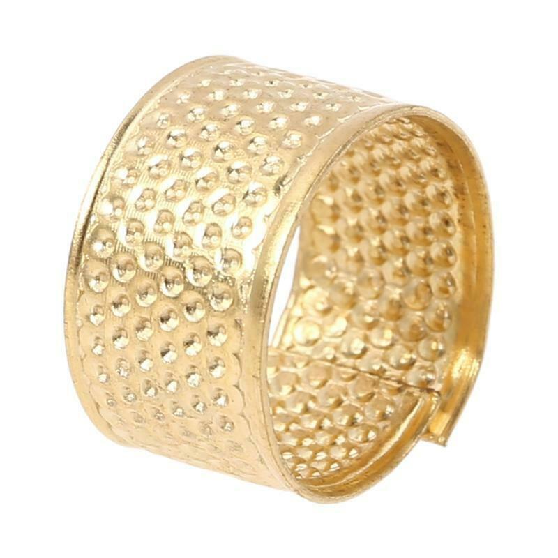 22pcs/set Finger Thimbles Metal Shield Protector Pin Needles Ring Hand Sewing