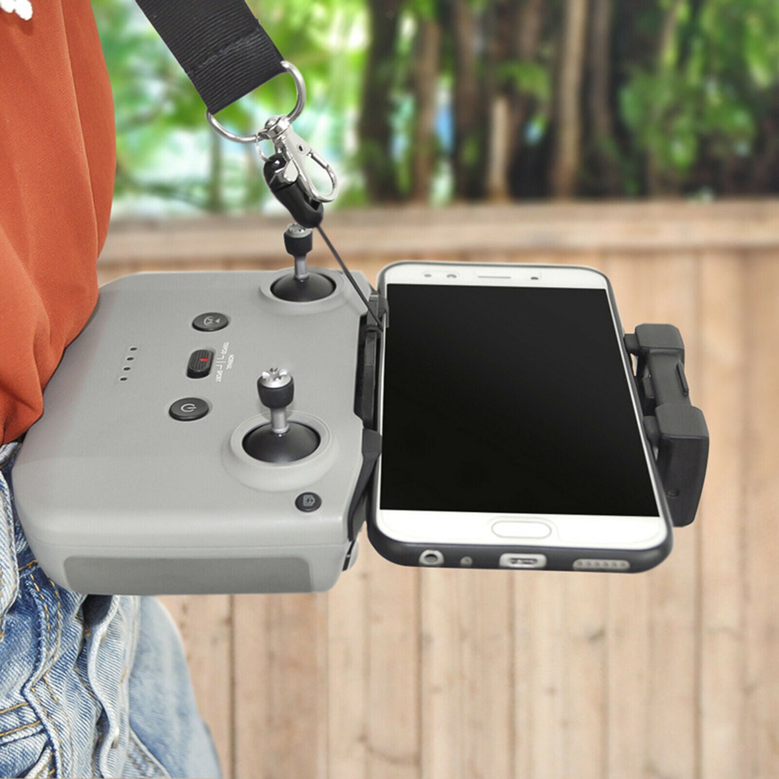 Controller Neck Strap Buckle Hanging Lanyard for DJI Mavic Air 2 Accessory