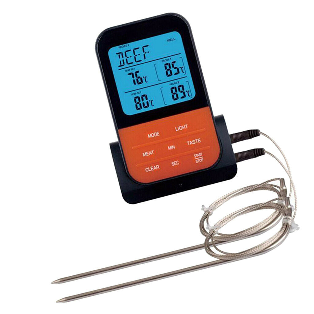 Wireless BBQ Grill Meat Thermometer,229 Ft Range Electric Digital Kitchen Food