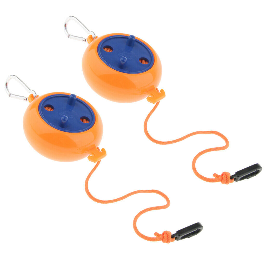 2x Portable Washing Clothes Line Rope Outdoor Travel Camping Clothesline 8m