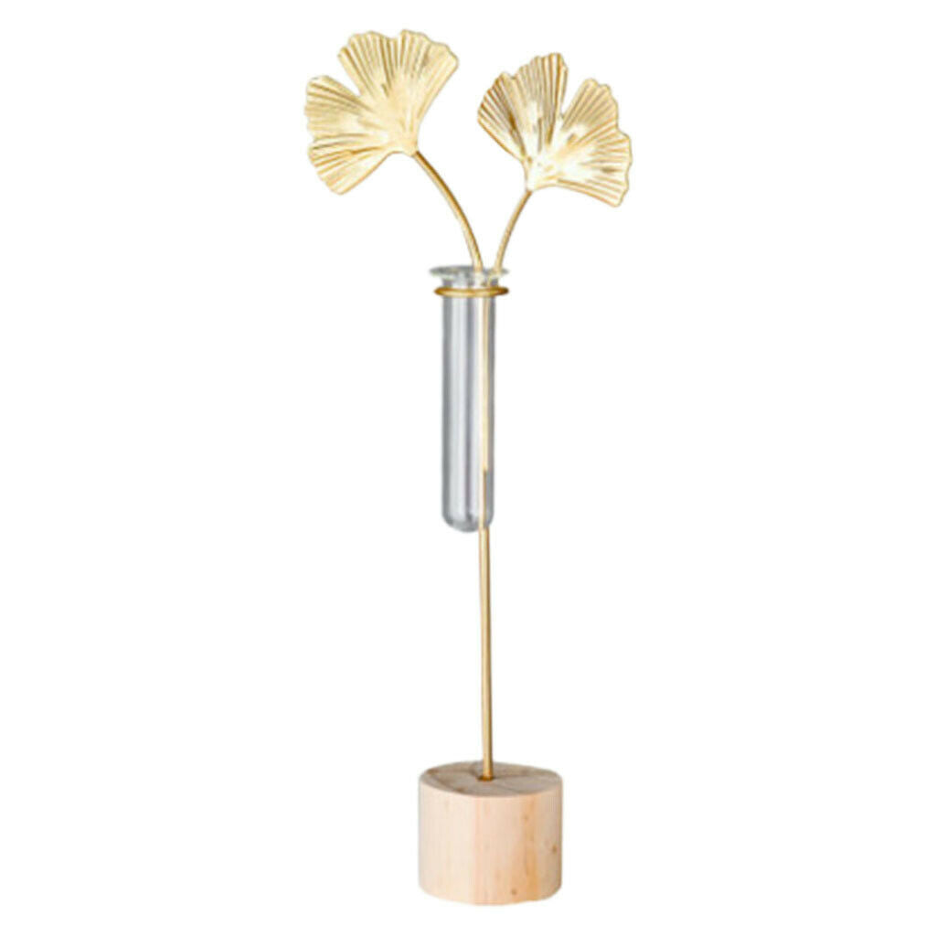 Flower Vase Decorative Test Tubes Vase Hydroponic Plants Indoor Office Decor