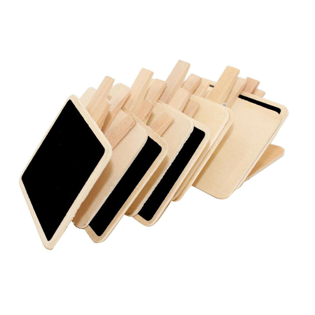 10pcs Message Board Min Wall Memo Board Resurable Letter Sign for Party