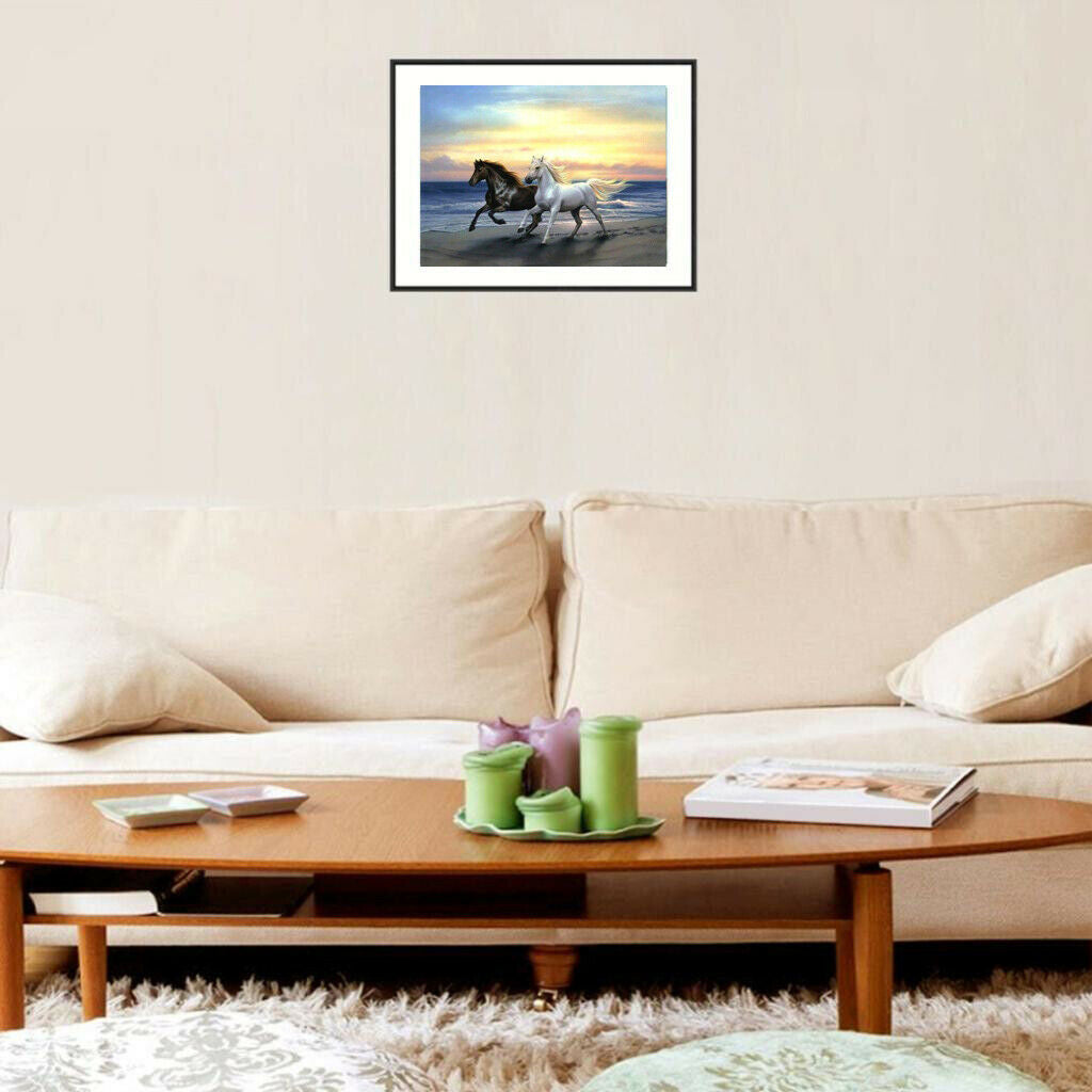 DIY 5D Diamond Painting Embroidery Cross Stitch for Home Decor Horses