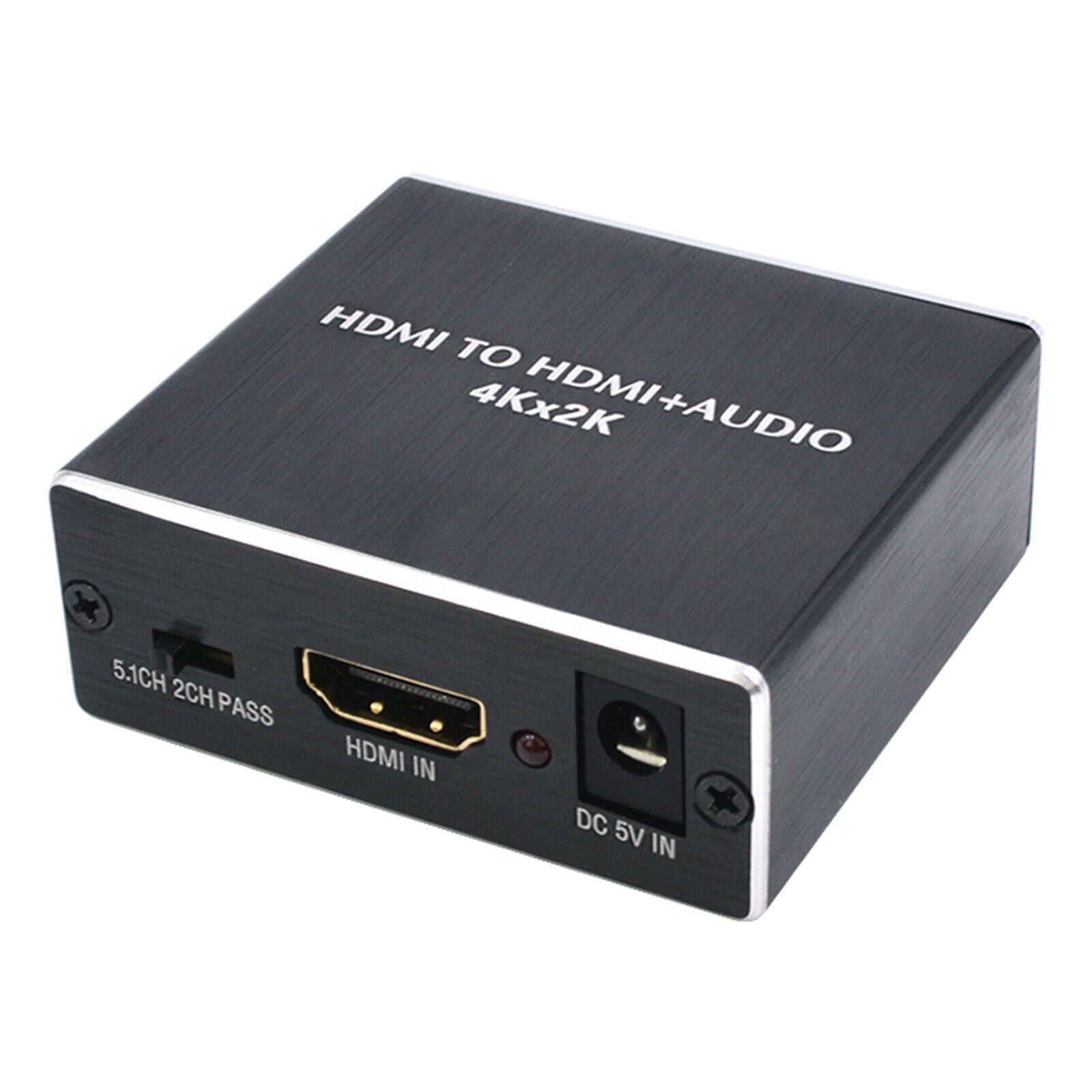 to Audio Extractor Splitter SPDIF Audio Output 5.1CH 2CH Pass