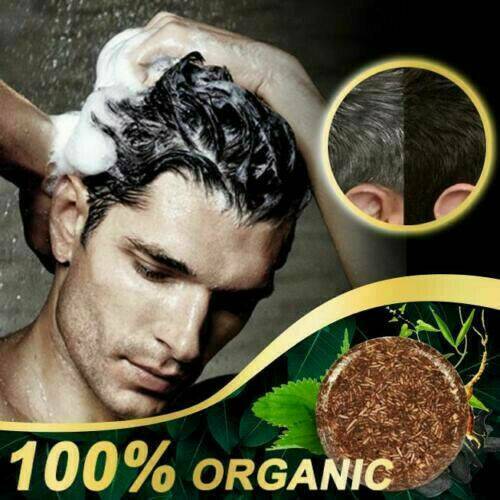 Hair Darkening Shampoo Bar -100% Natural Organic Conditioner and Repair Care Hot