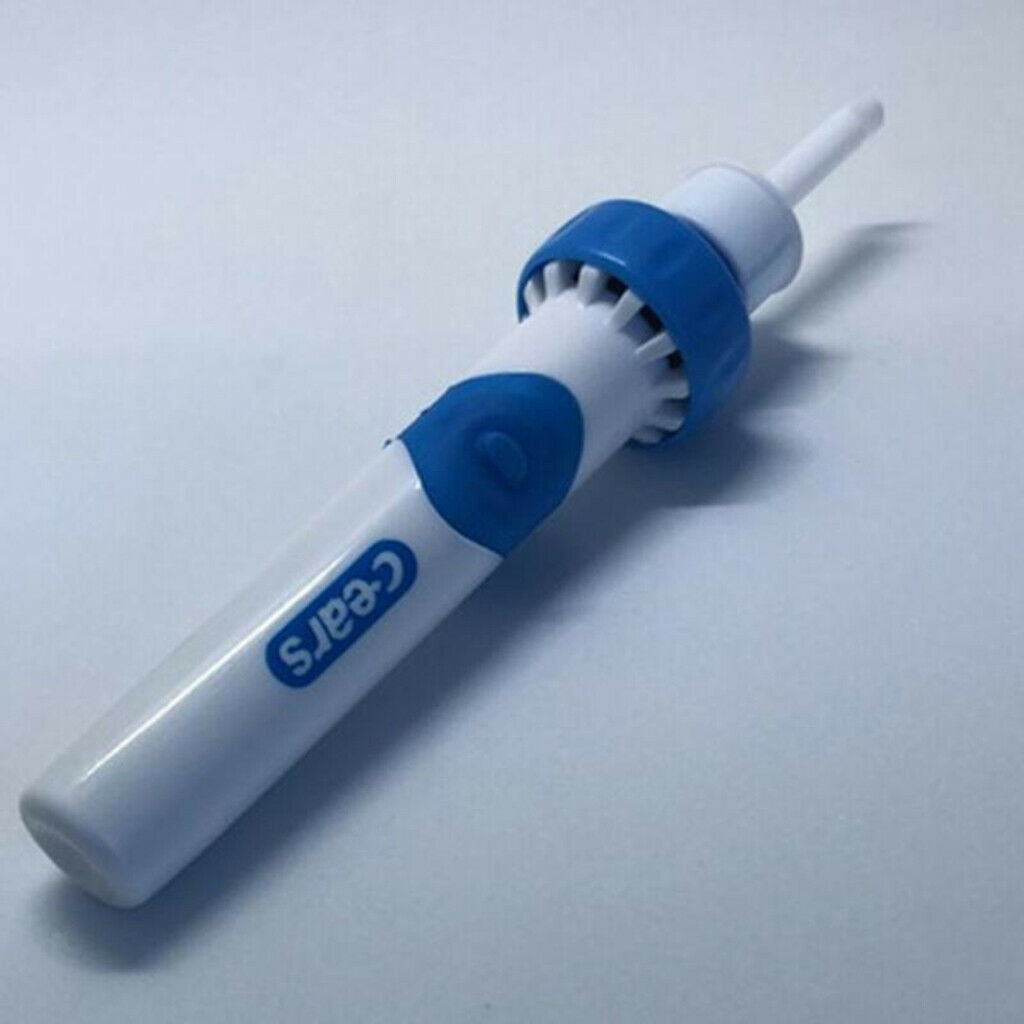 2x Electric Ear Wax Remover Vacuum Dirt Fluid Cleaner Painless Safe for Travel