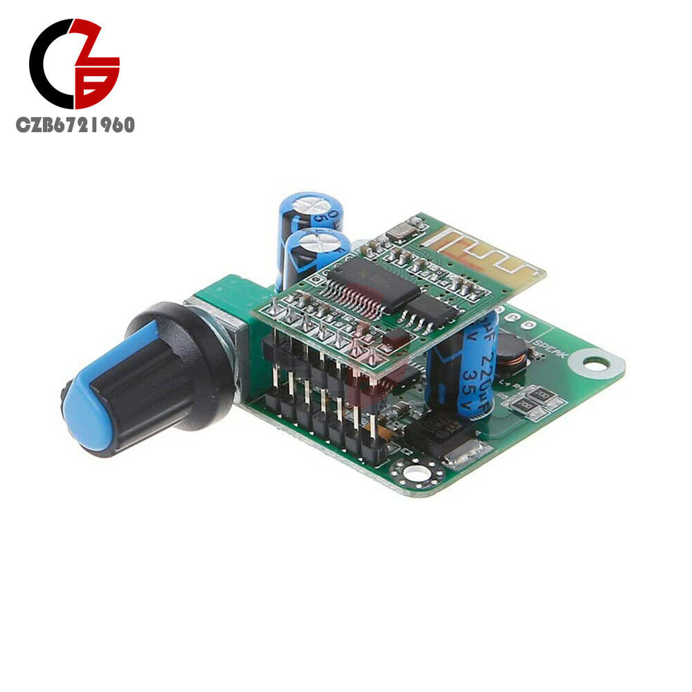 TPA3110 Bluetooth 4.2 12-24V Digital Stereo Audio Power Amplifier Board 15W+15W