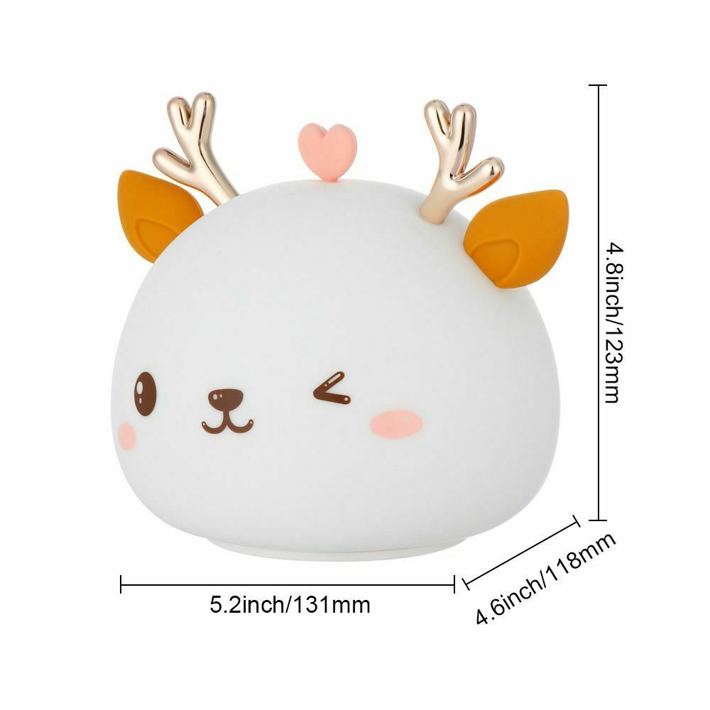 Gift For Kids Children Baby LED Light Bedroom Lamp Night Light Table Lamp