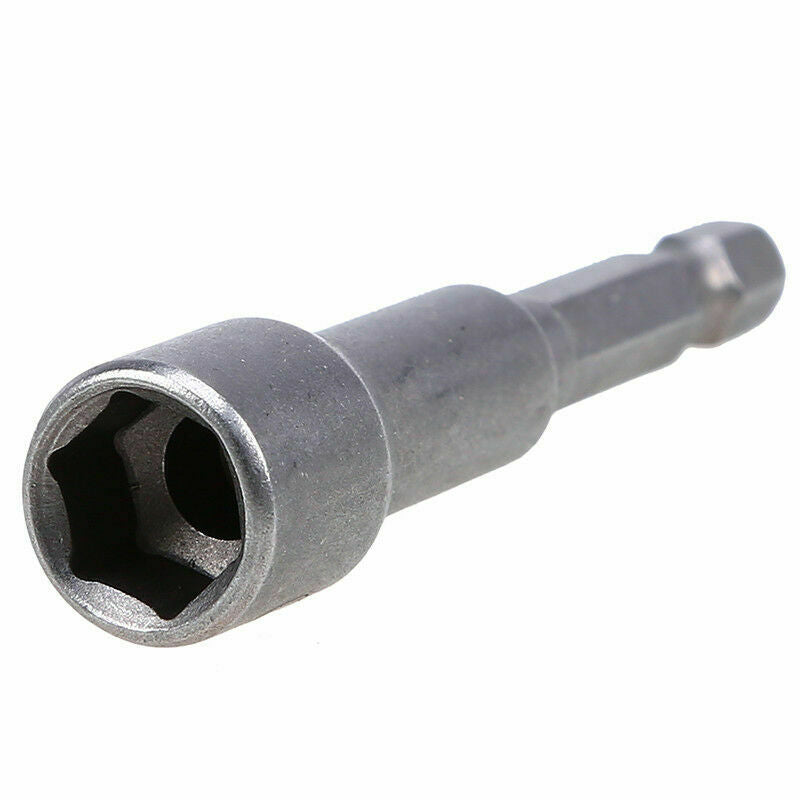 4PCS 8mm-13mm Impact Socket Magnetic Nut Driver Set Screwdriver Bits Hex Shank