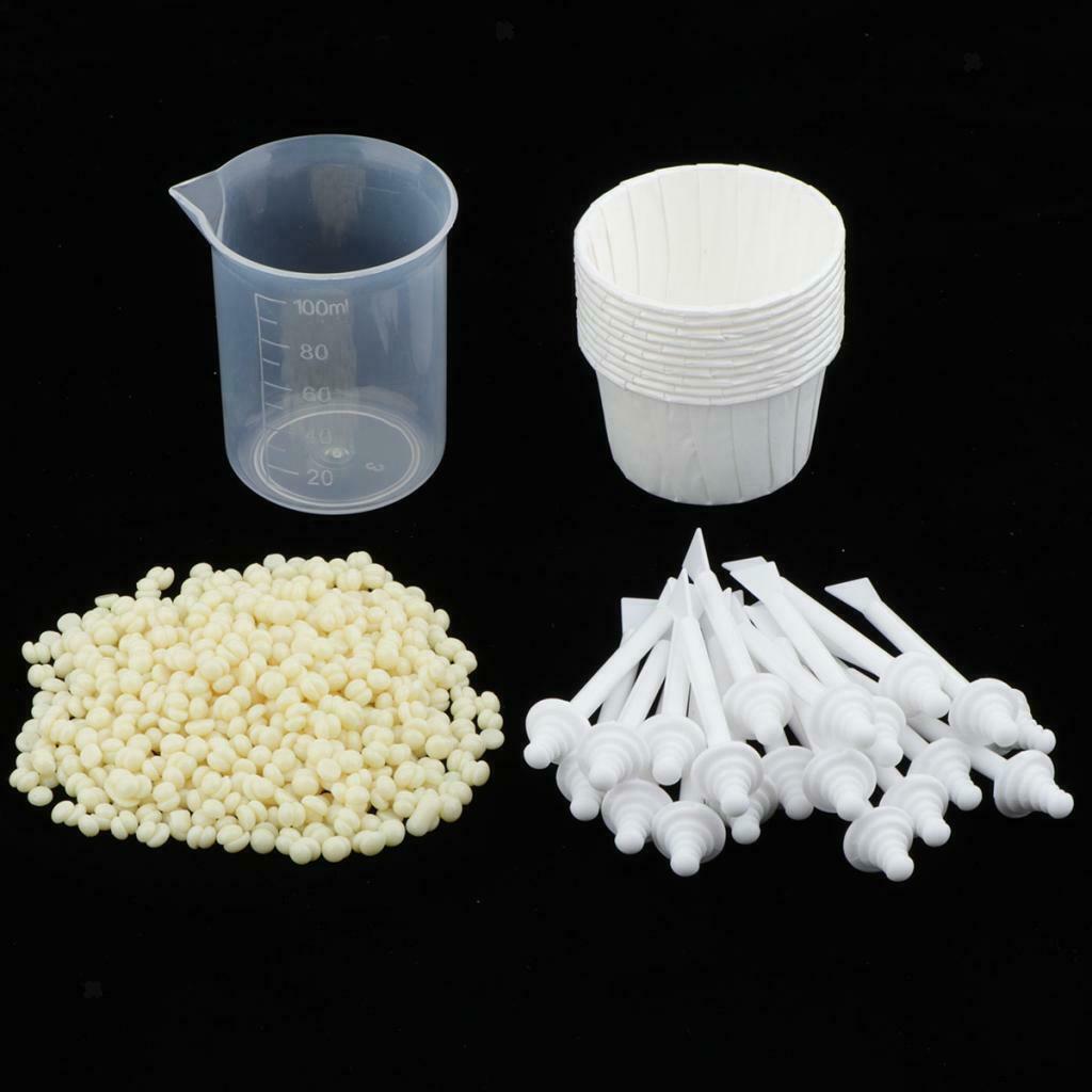 Quick Painless Nose Wax Kit Men's Nose Hair Removal Waxing Applicators Set