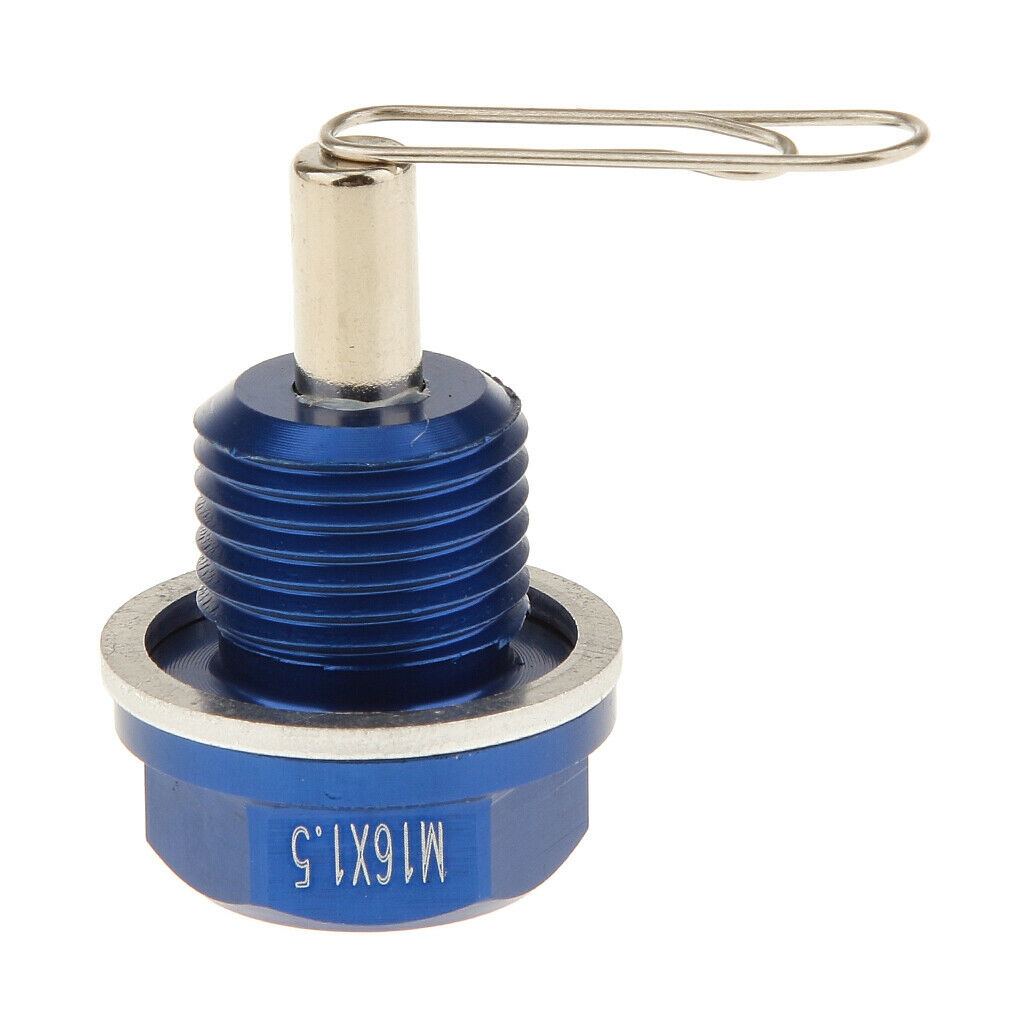 MagiDeal M16X1.5 Anodized Engine Oil Pan Drain  Plug For   2 Colors
