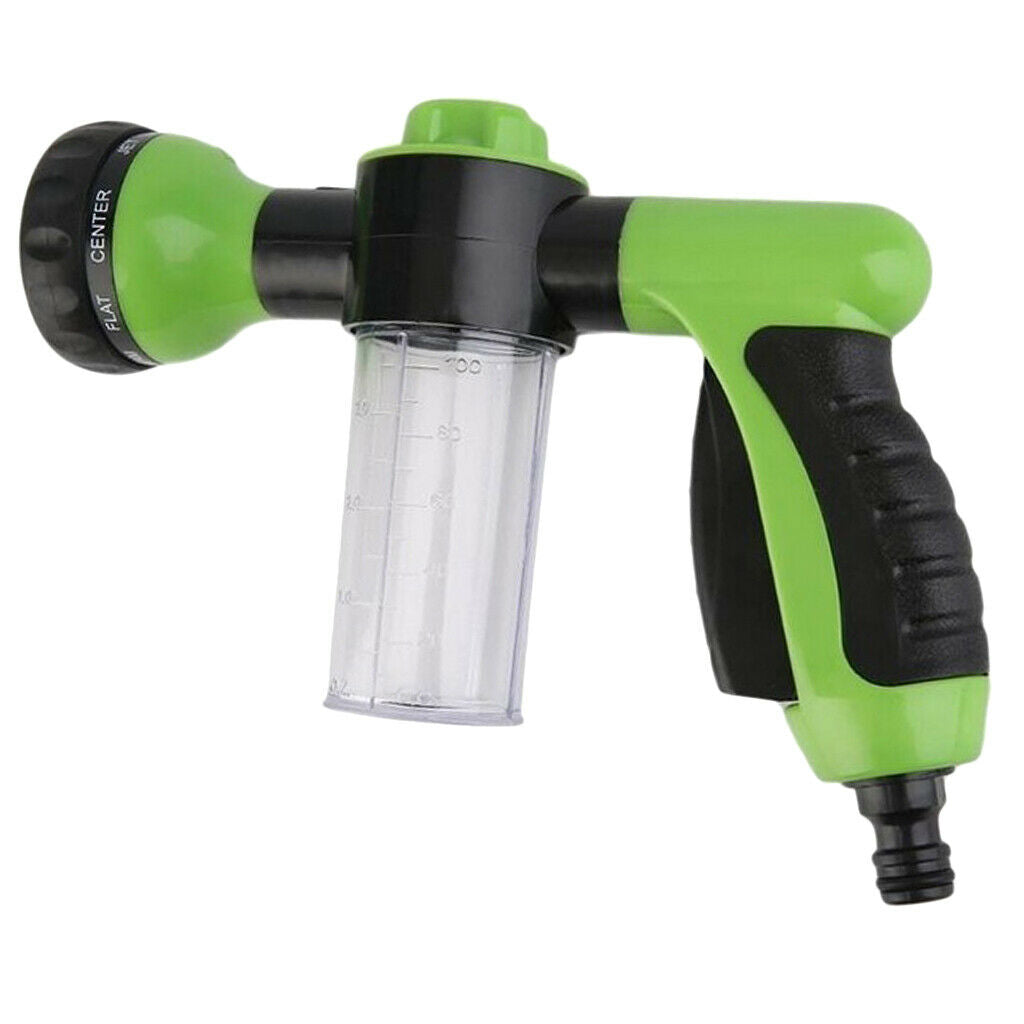 Adjustable Car Foam Sprayer, 8 Water Patterns for Cars Washing,Pets Shower,