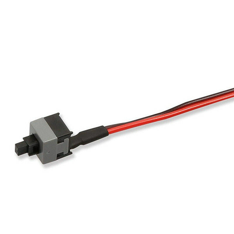 5PCS 50cm 2 Pin SW PC Power Cable On/Off Push Button MDX Computer Switch W.l8