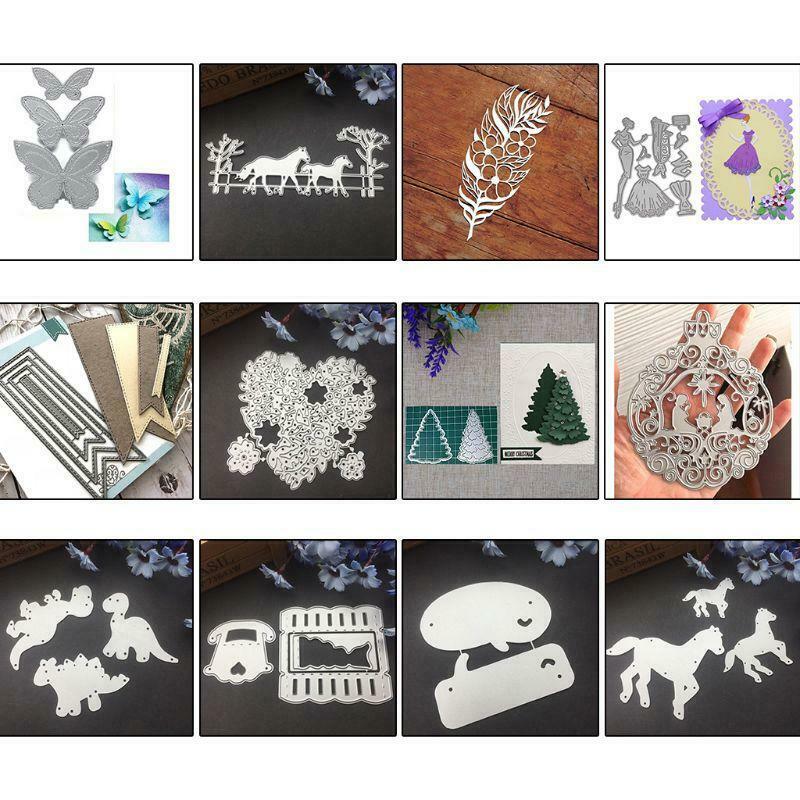 Butterfly Metal Cutting Dies Stencil DIY Scrapbooking Album Stamp Paper Card