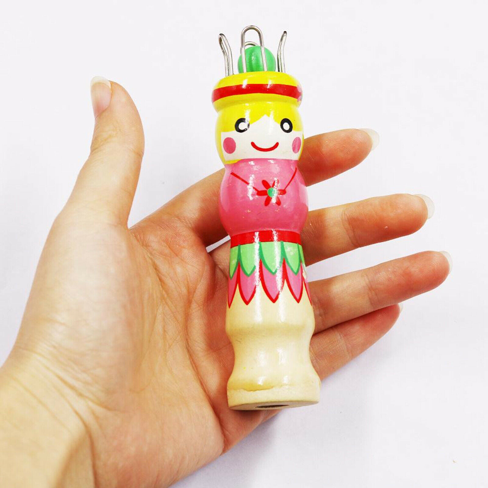 DIY Knitting Loom Rope Braided Tool Wooden Yarn Wool Knitter Weaving Craft