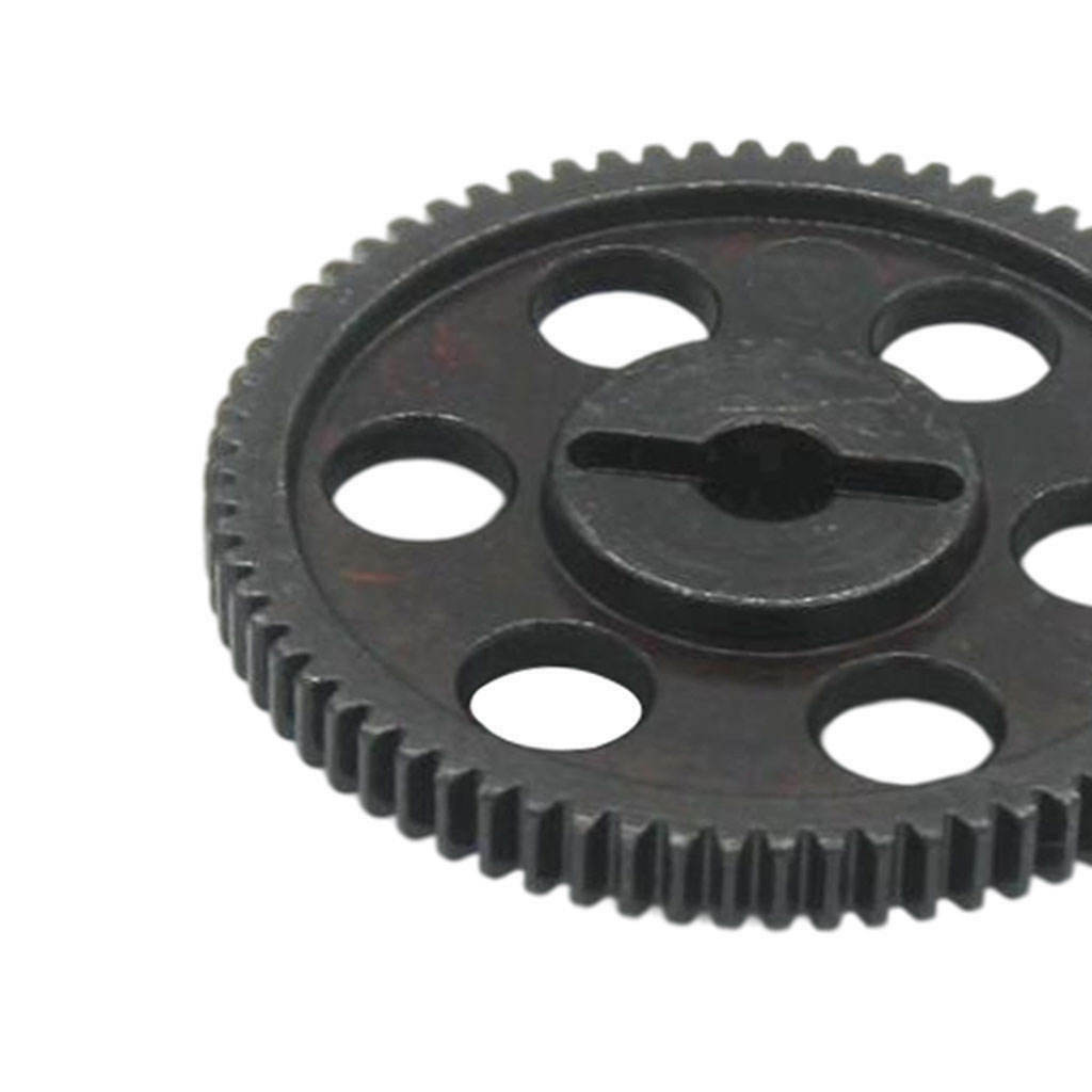 Black steel reduction gear 70T accessories for LC Racing Ptg-2 1/10