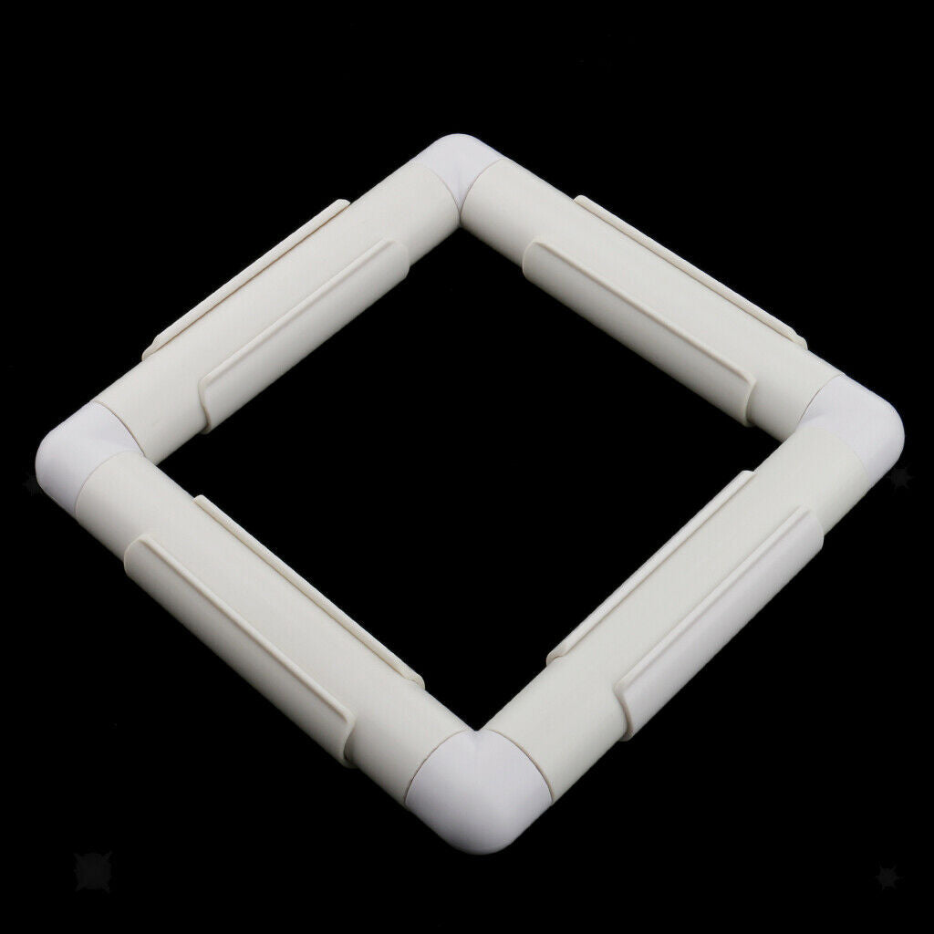 Plastic Embroidery Frame Cross Stitch Hoop Stand Lap Tool for Sewing Craft