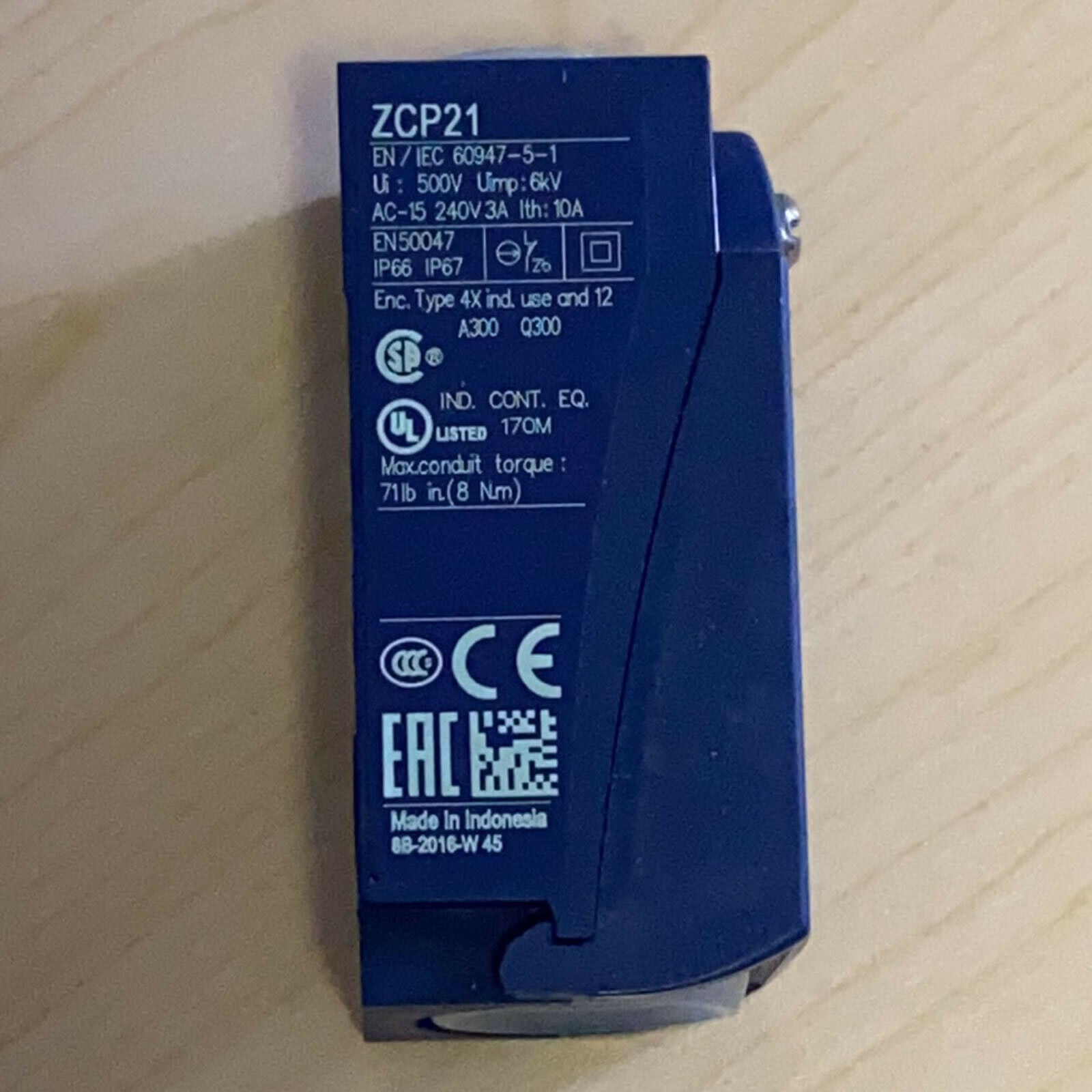 5PC Schneid Limitation ZCP21 Fast  ZCP21