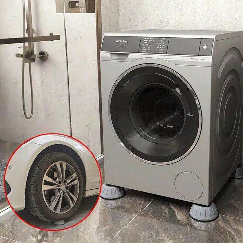 4Pc Universal Anti-Vibration Feet Pads Washing Machine Rubber Anti-Vibration  JY