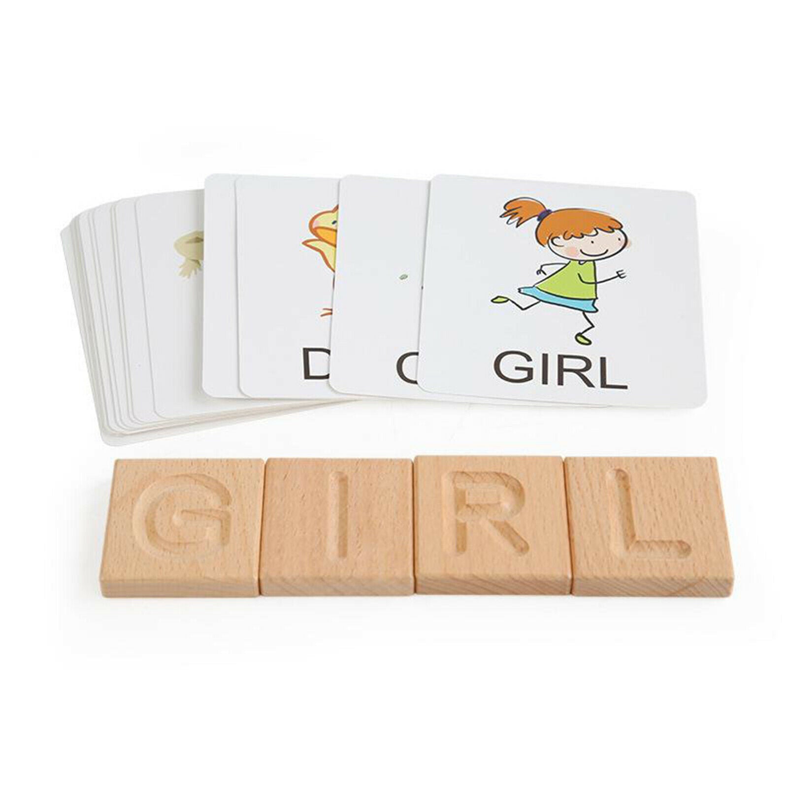 Preschool Learning Letter Tracing Alphabet Cards Set of 26 Pieces Double Sided