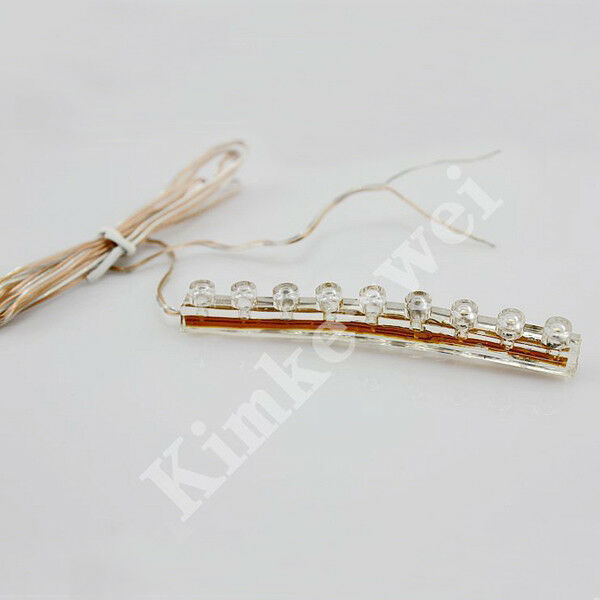 9cm Red LED Under Car Flexible Waterproof Strip Light New
