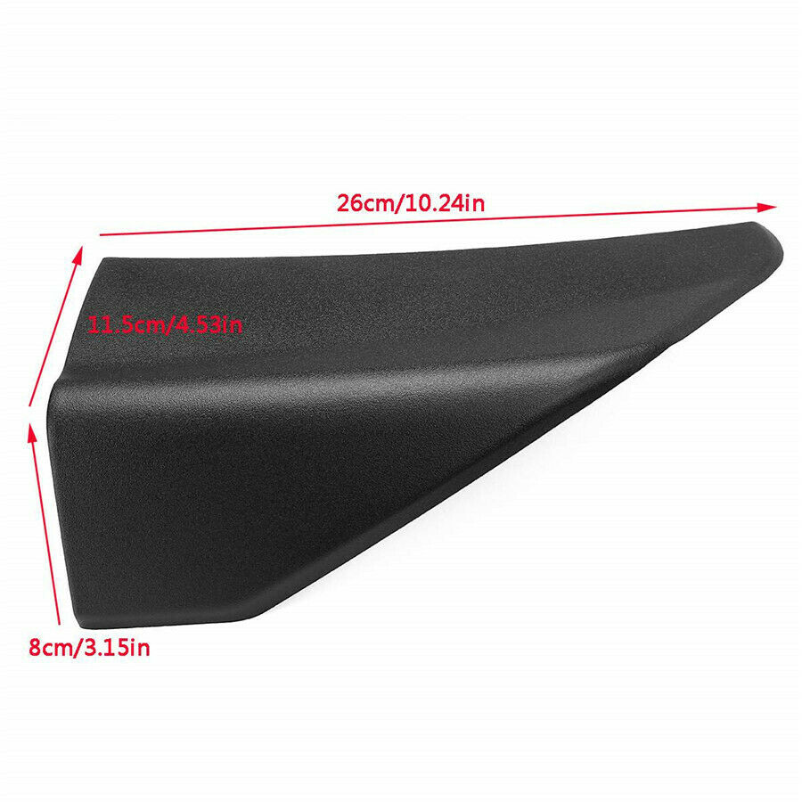 For 2015-2017 Ford MUSTANG 1 Pair ABS Plastic  Iconic Look Front Bumper Spoiler