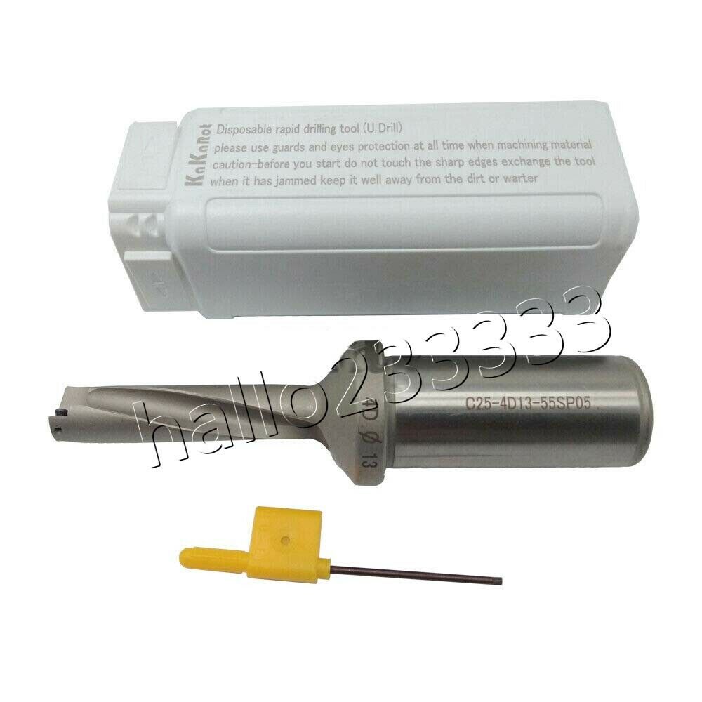 SP-13-C25-4D U drill indexable drill 13mm C25-4D FOR SPGT050204 Φ13 - 4D inserts