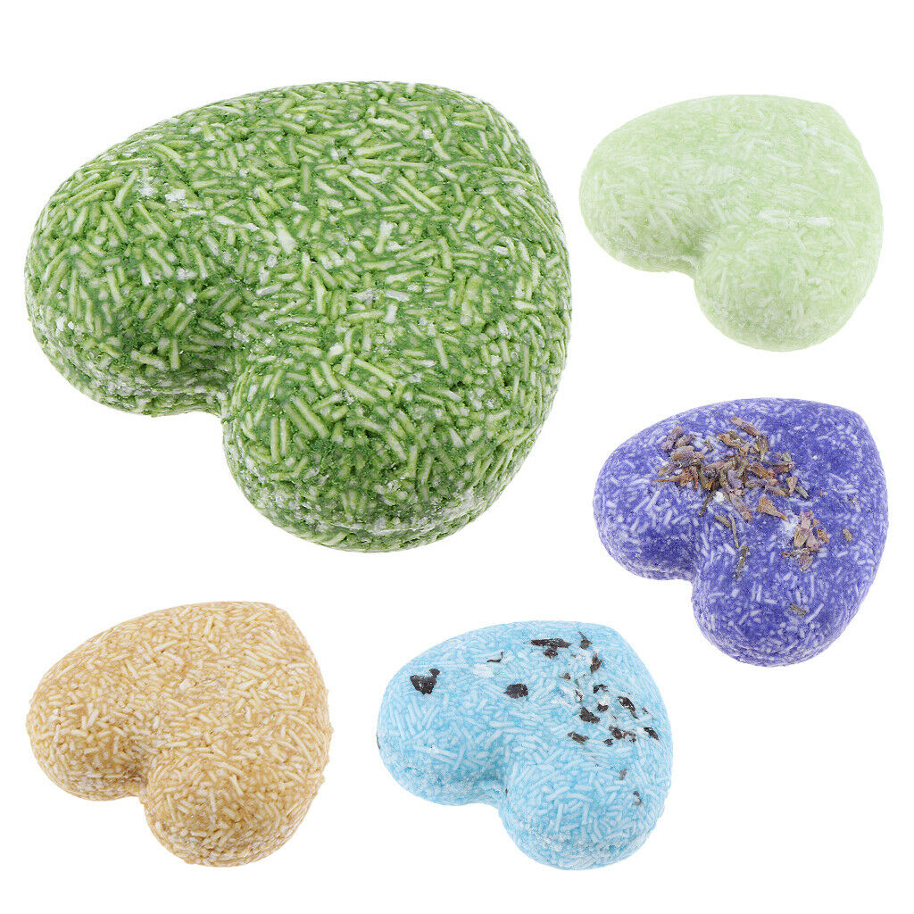 5pcs 55g Handmade Hair Shampoo Soap Bar Natural Dry Shampoo Soap Hair Care