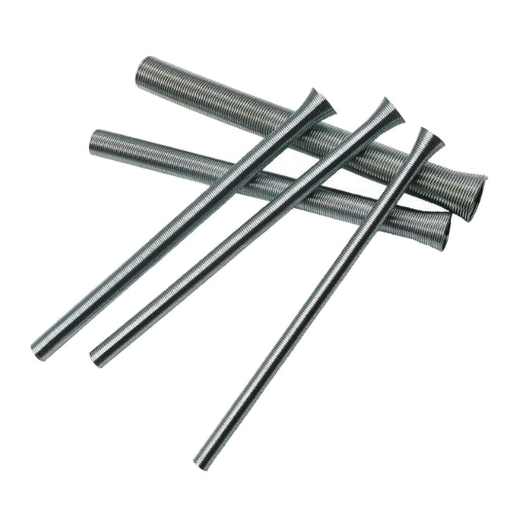 Set of 5 Spring Steel Tubing Bender Kit 1/4" 5/16" 3/8" 1/2" 5/8"