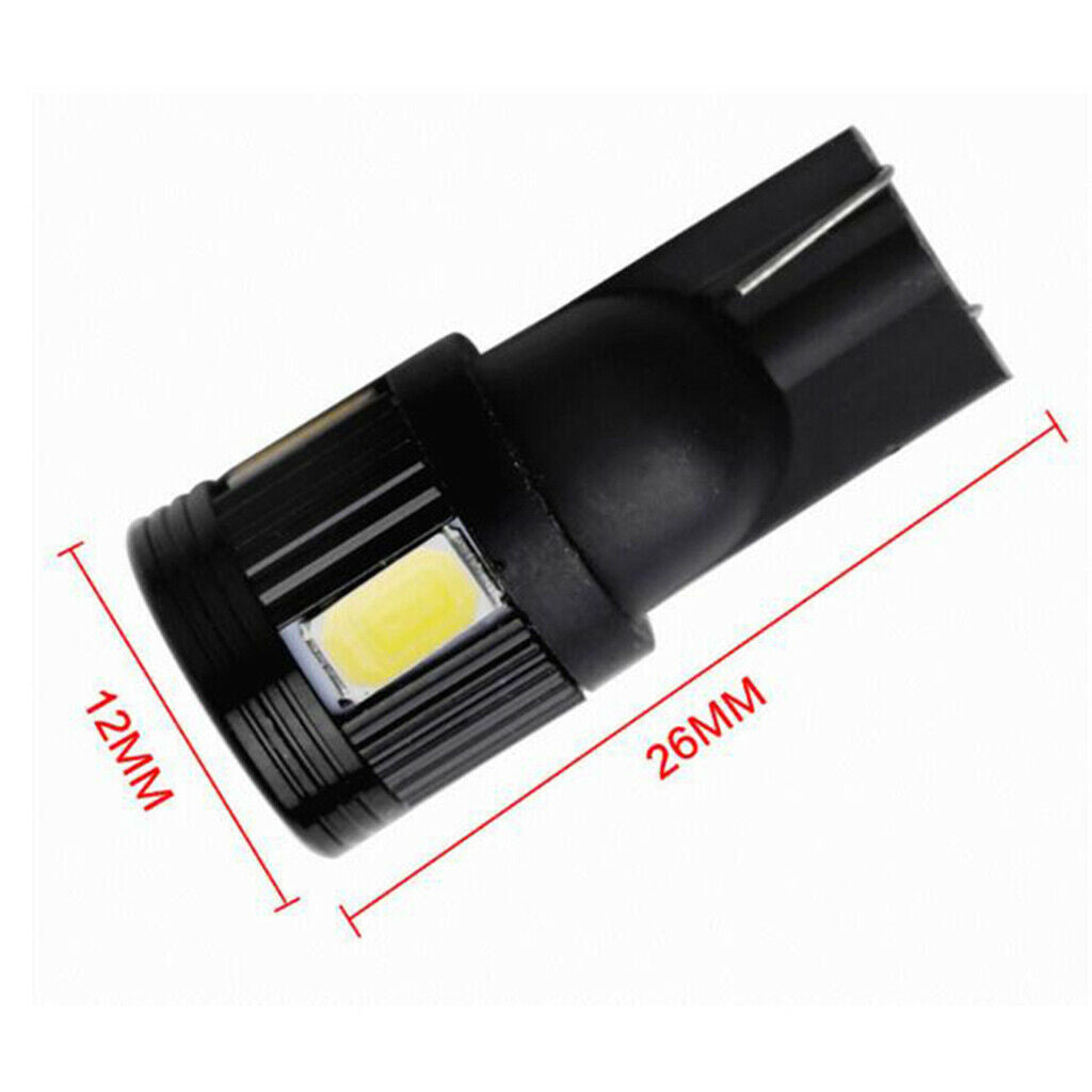 10 X T10 5630 SMD Bulb Daytime Running Lights, Reversing Lights, Side Indicator