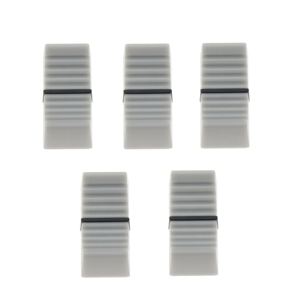 15x Sound Console Straight Sliding Potentiometer Plastic Knob DIY Parts Accs