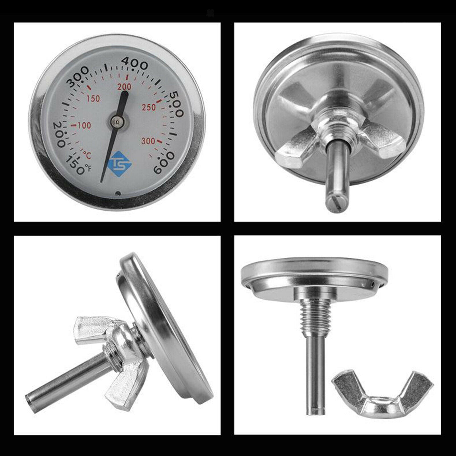 Oven Cooker Thermometer Grill Baking Chef Temperature Gauge for Home Kitchen