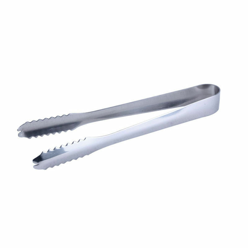Ice Tongs Food Cake Bread Sweet Wedding Bar Catering Kitchen Clip Clamp f.l8