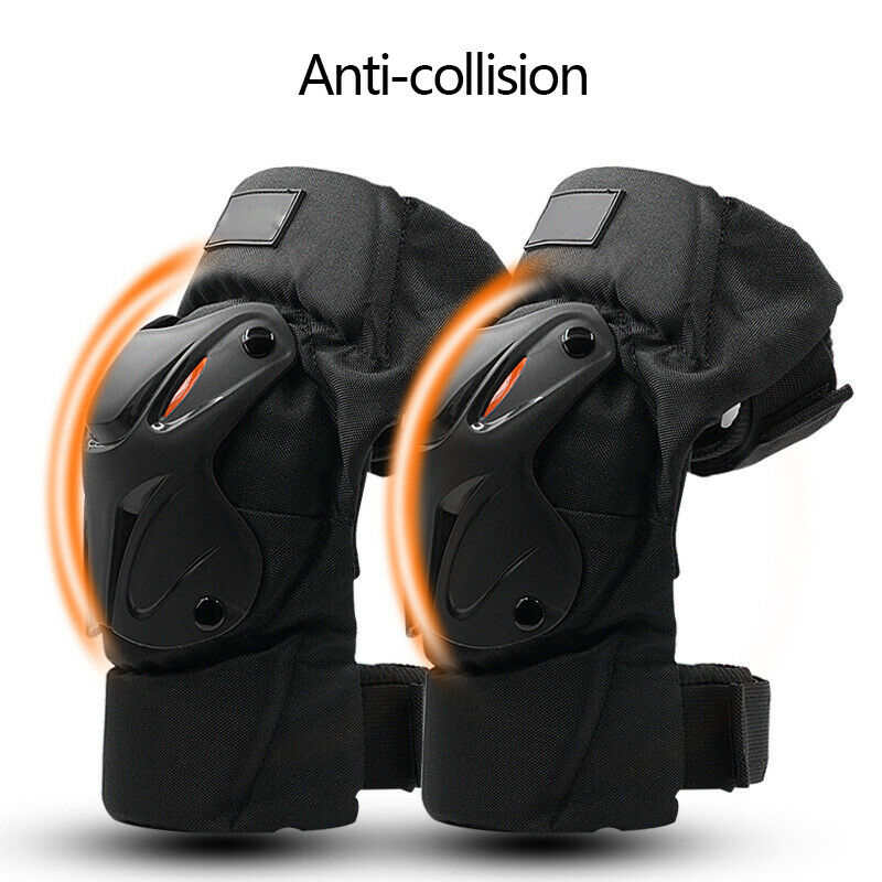 Motorcycle Bicycle Anti-Fall Short Night Reflect Breathable Knee Pads Protecter