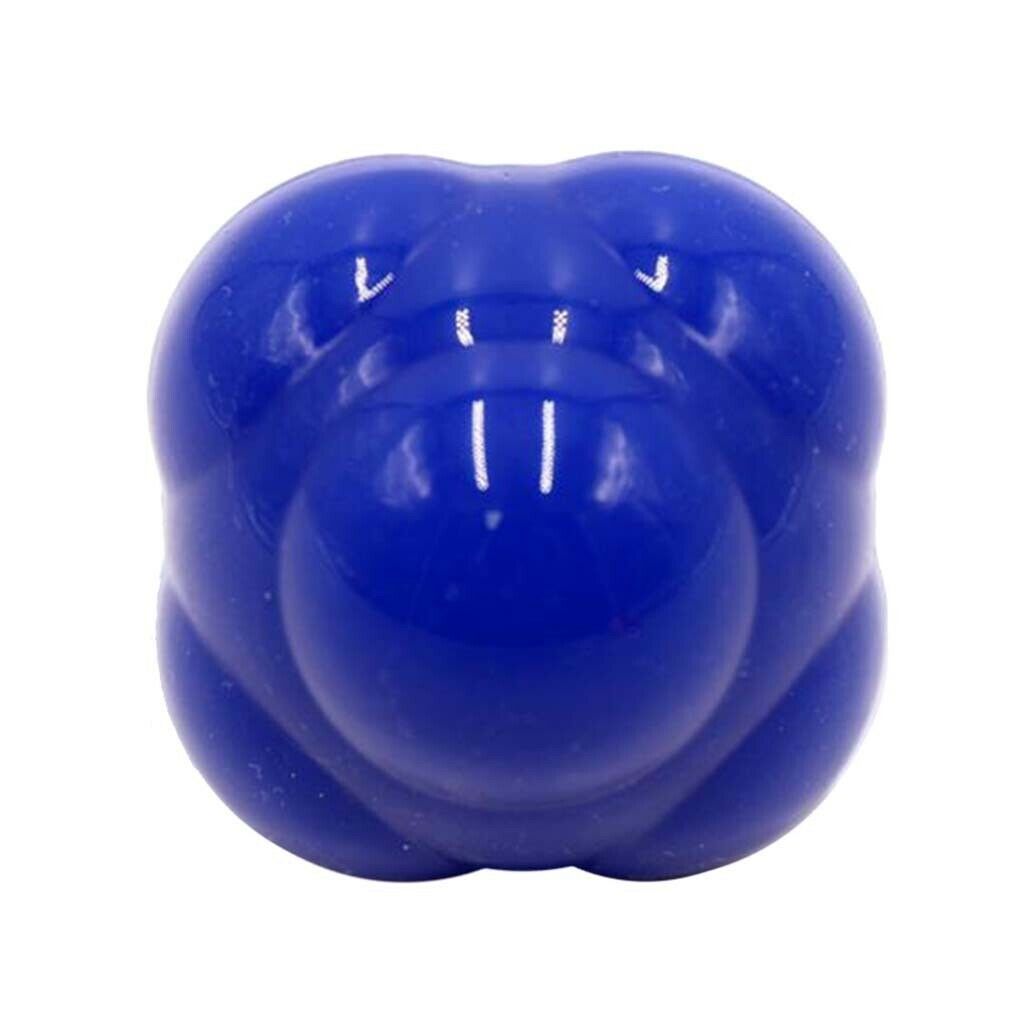 Velocity Training Balls Hexagon Reaction Ball Fitness Massage Ball Dark Blue