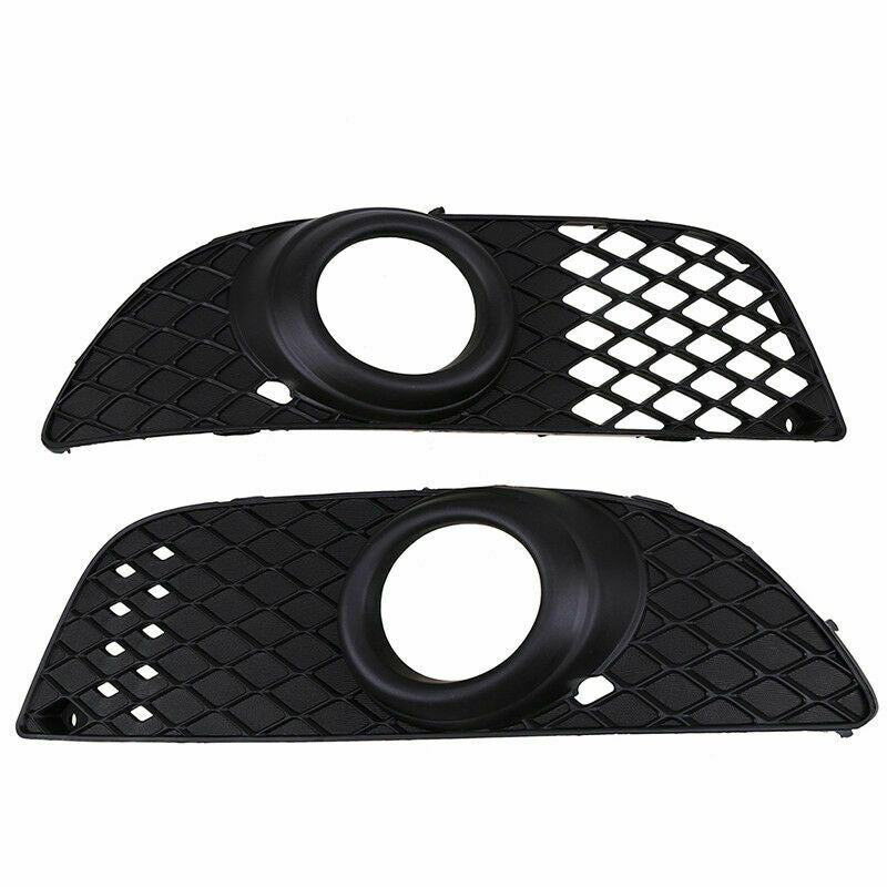 Front Bumper Fog Light Grille Grill Cover Replace for Mitsubishi Lancer 08-14