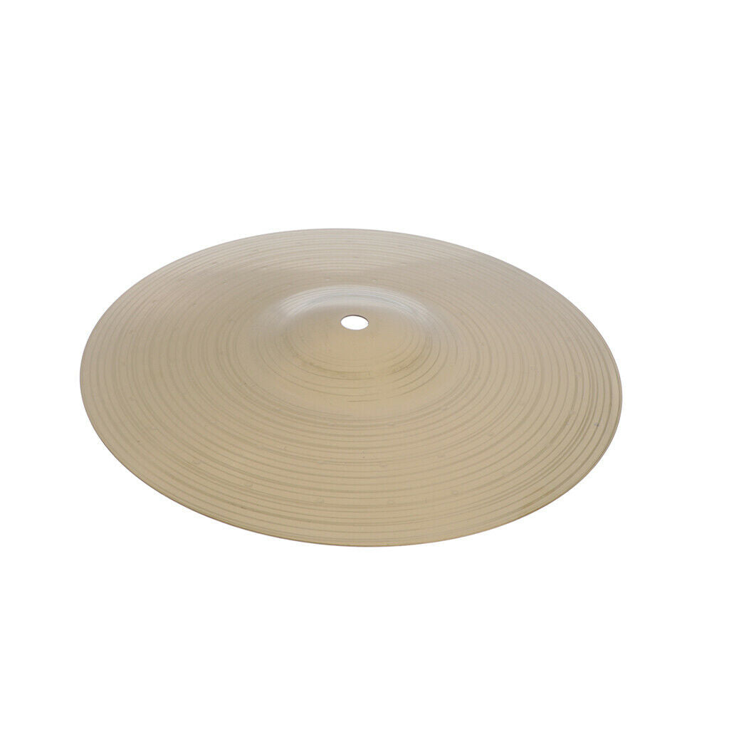 1PC 10" Golden Alloy Crash Cymbal Hi Hat Cymbals for Drummer Accessory