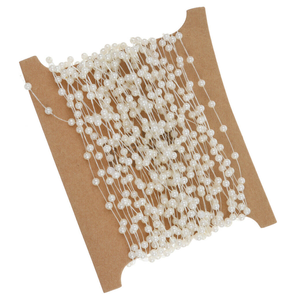 Fishing Line Pearls/Flower Chain Garland Chandelier Hanging Wedding Supplier